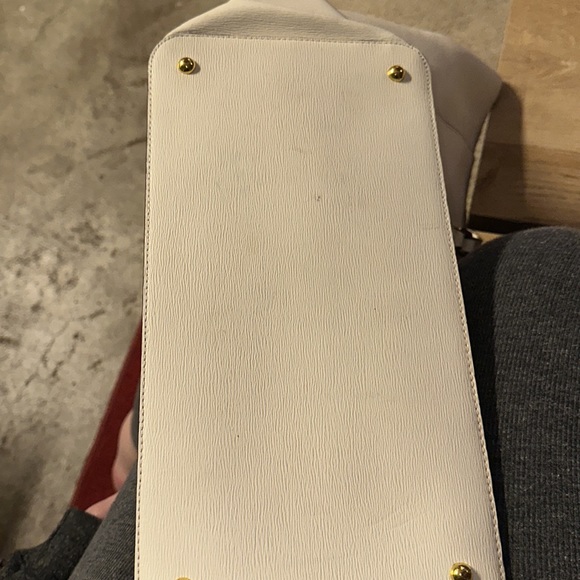 Ralph Lauren Ivory Leather Tote - Picture 8 of 12